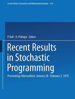 Recent Results in Stochastic Programming Pr
