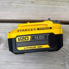 Stanley FatMax V20 18V 4Ah batteria agli ioni di litio 4.0Ah - ottime condizioni 