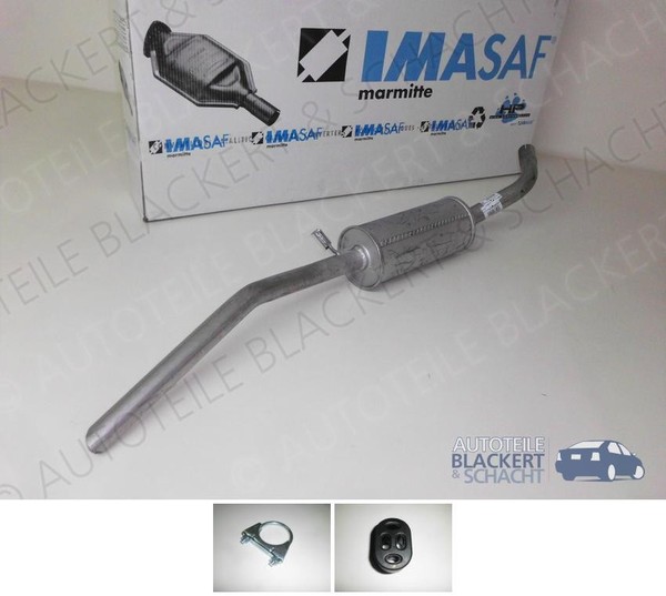 Imasaf ESD Auspuff Endtopf für Rover Montego 2.0 I Kat, EndschalldäMpfer-image