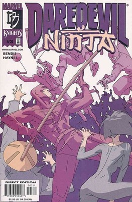 Daredevil: Ninja #3 FN; Marvel | Brian Bendis - w/Bag+Board