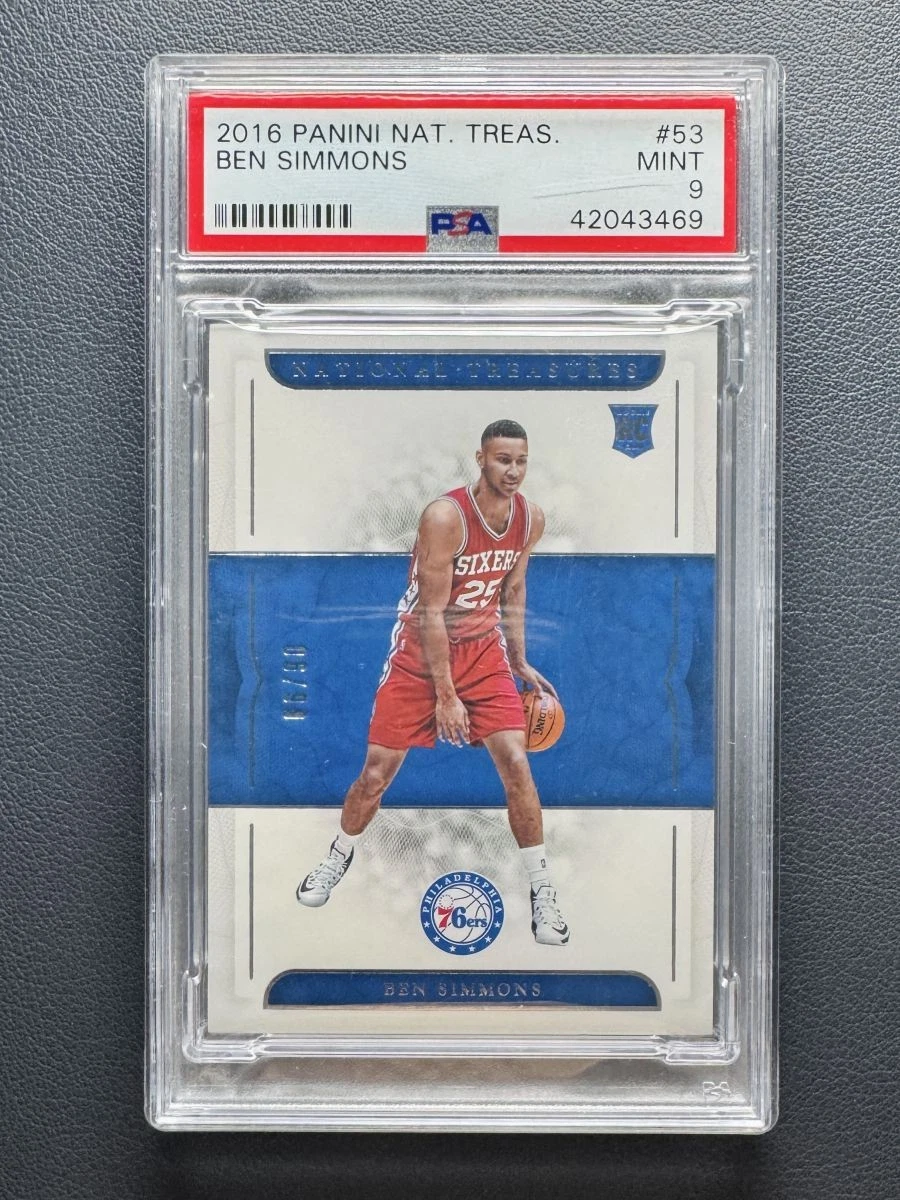 Ben Simmons Basketball Serial Numbered Sports Trading Card Singles