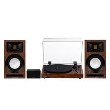 Fluance RT82 Vinyl Turntable, Ri71 Powered Bookshelf Speakers, PA10 Preamp
