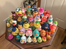 Rubber Ducks Duckies Lot Of 58 Jeep Play Ducked Party Favors Tub Toys