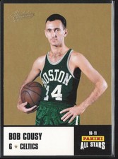 Bob Cousy 2010-11 Panini Absolute Memorabilia Panini All Stars Rack Pack #27