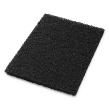 Americo Manufacturing Co 40011428 Stripping Pads, 14" X 28", Black, 5/carton