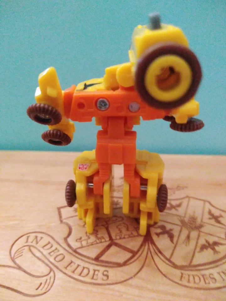 Transformers Armada Minicon Hasbro 2003 Robot Yellow Optimus Prime - Incompleto - Imagen 2 de 4