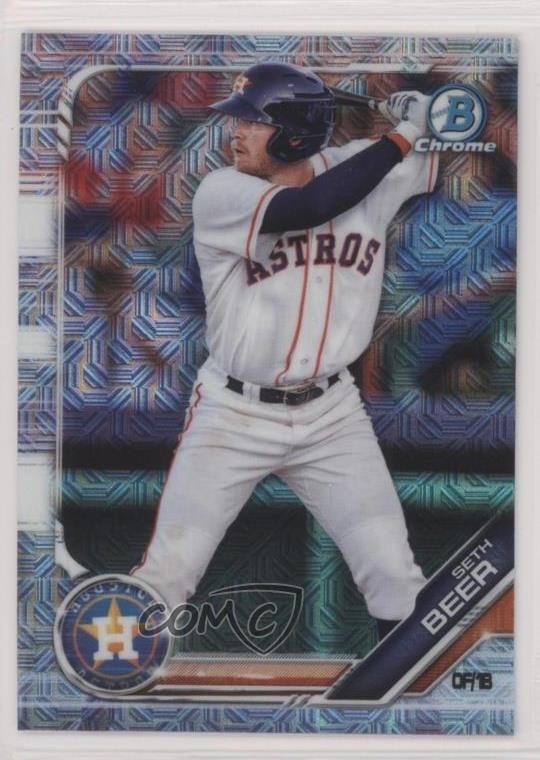 2019 Bowman Chrome Prospects Mega Box Mojo Refractor Seth Beer #BCP-14 0q1p