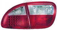 Diederichs Design RüCkleuchte Set Leon Led Klarglas Rot/Weiß FüR Seat Leon 99-0