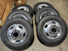 17" Ford F-350 Dually OEM 10477 10478 rims wheels SET tires MICHELIN A/T2 NEW
