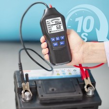 Smart Battery Tester for Electric Cars and Gas Vehicles with Clear LCD Display