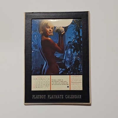 Playboy Playmate Desk Calendar December 1969 Original Photograph Collectible