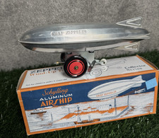 Schylling Aluminum Airship Wind-Up Toy Graf Zeppelin Vintage Collector Series