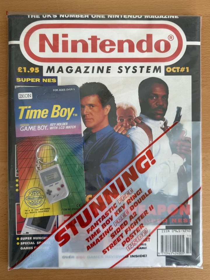 Nintendo Magazine System UK Issue #1 - Oct. 1992 Sealed with Time Boy First Ed - Image 2 of 4