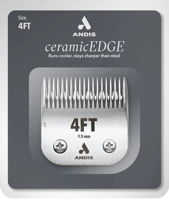 ANDIS CERAMICEDGE 4FT (4FC) BLADE*Fit Wahl KM5 KM10 Supera KM10+ KMC+ Clippers