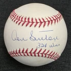 DON SUTTON Signed 324 WINS Official Baseball-HALL OF FAME-ANGELS-DODGERS-PSA