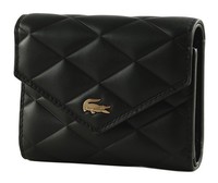 Lacoste Compact Wallet GeldböRse Noir Schwarz Neu
