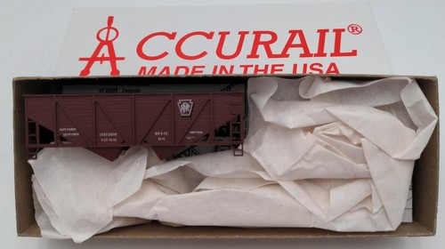 Kit de tolva doble lateral de madera Accurail 221185 escala HO Pennsylvania 55 toneladas | Zustand: New