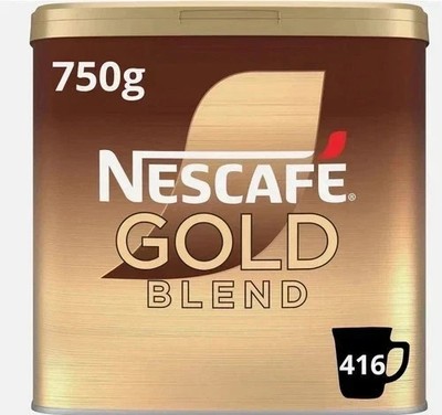 Nescafé Gold Blend Instant Kaffee Granulat 100% Kaffeebohnen 750g