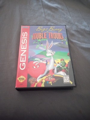 Bugs Bunny in Double Trouble  (Sega Genesis, 1996 Tested see photos 