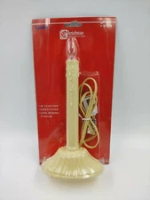 NEW Single Christmas Holiday Electric Window Light Drip Candolier. 8 inch.