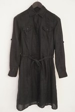 Robe Gant Femme Noire 100% Lin M FR36 US6 UK10 XMD226
