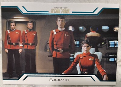 The Women of Star Trek 50th Anniversary Women In Command WC9 Saavik