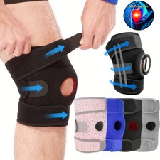 Knee Support Patella Belt Adjustable Sports Tendon Knee Brace Strap Protector