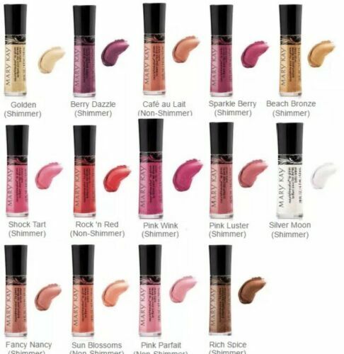 MARY KAY LIP GLOSS NOURISHINE PLUS LIP GLOSS~YOU CHOOSE COLOR~NEW  Free Ship