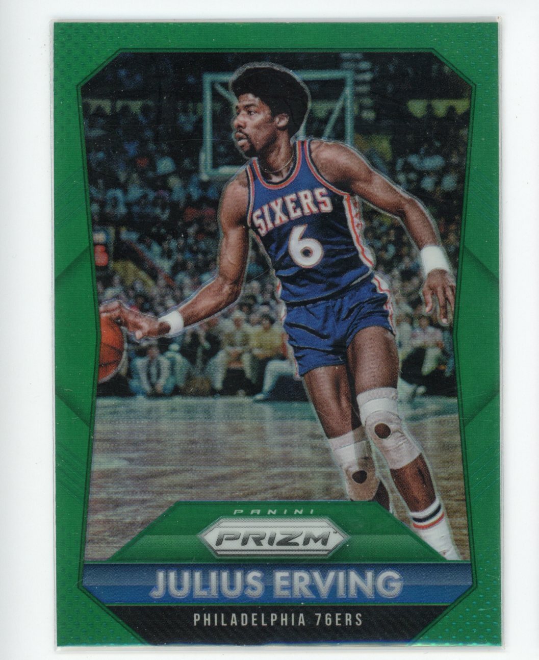 2015-16 Julius Erving Panini Prizm Green #288