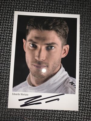 Original Handsigniertes Autogramm DTM Edoardo Mortara Mercedes Benz AMG