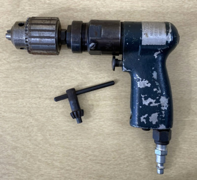 Master power 900 b Air Drill 2400 Rpm Pneumatic Tool Vintage