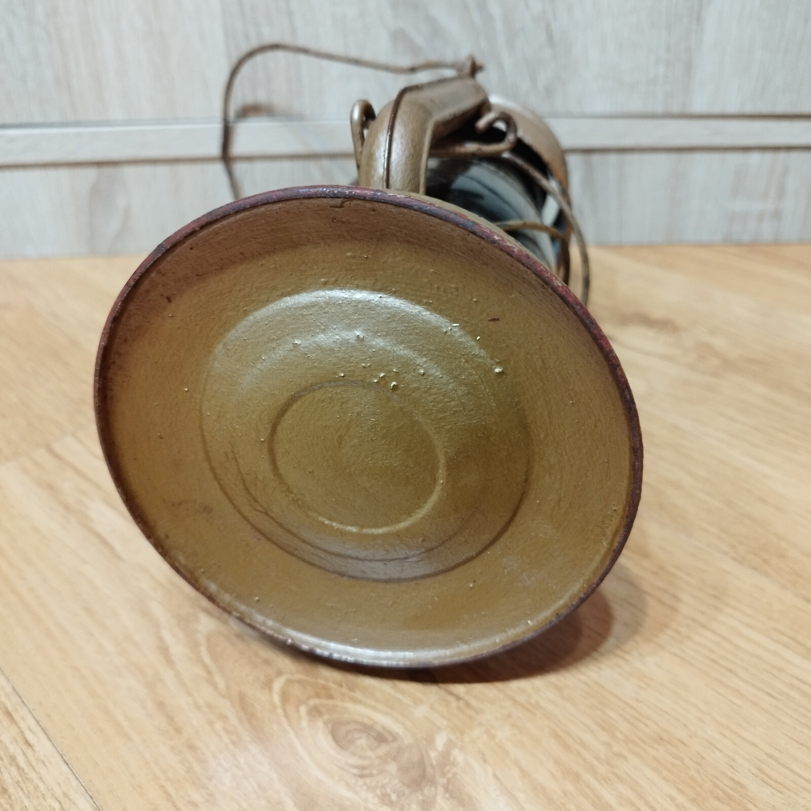 Old kerosene lantern Feuerhand 276 BABY special STURMKAPPE W.Germany  Retr Lamp 