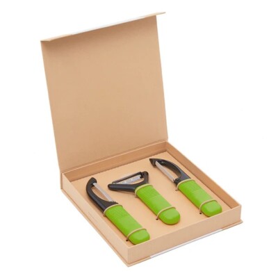 Vegetable Fruit Cheese Set I d 3 Peelers - BRAND NEW Housewarming Gift