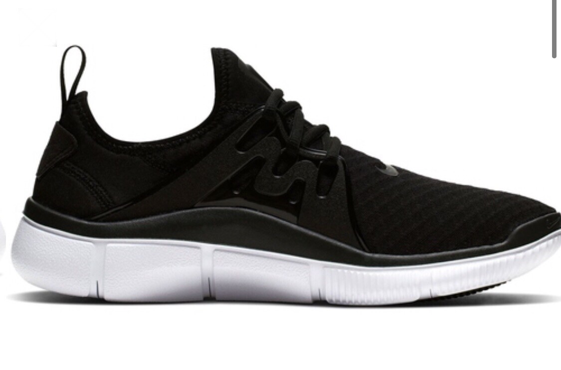 Nike Acalme Trainers Black White Gym 
