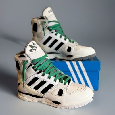 Adidas Torsion Artillery Hi Tops Bill Ted x Kid Cudi White/Green