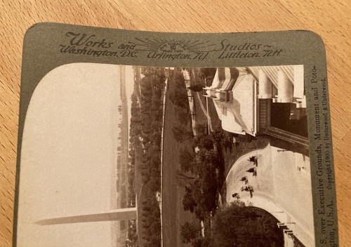 Mixed Lot of 6 Various Antique Stereoview Slides of Washington D.C., Good Shape - Picture 5 of 13