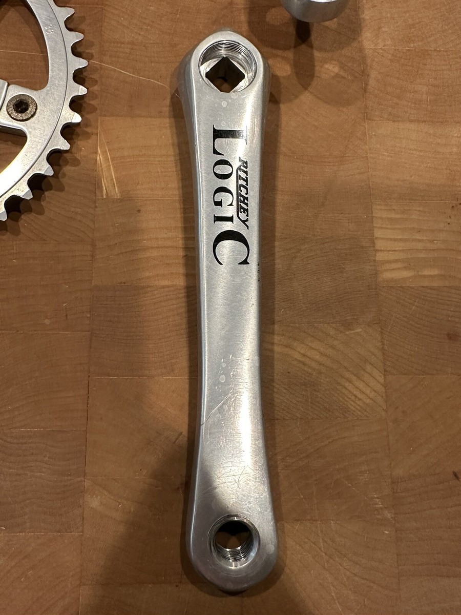 RARE Vintage Ritchey Logic Sugino TANDEM Crankset 175mm 48 RARE Vintage Ritchey Logic Sugino TANDEM Crankset 175mm 48