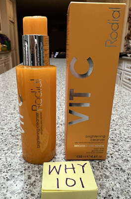 RODIAL Vit C Brightening Cleanser Lactic Acid 4.6oz/135mL FULL SZ RET$49 NEW BOX