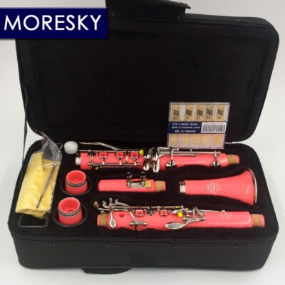 Free shipping Clarinete E107 Bb Clarinet 17 Keys Sib Klarnet Wathet Blue
