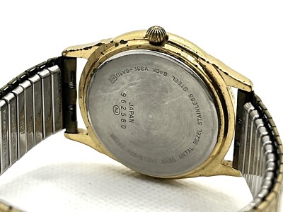 Vintage SEIKO ALBA Success Moonphase Triple Calendar Men's