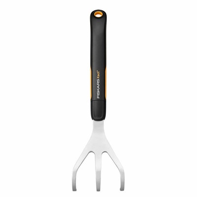 Fiskars Xact Blumenrechen, Beetrechen, Blumenkralle, Edelstahl, Kunststoff