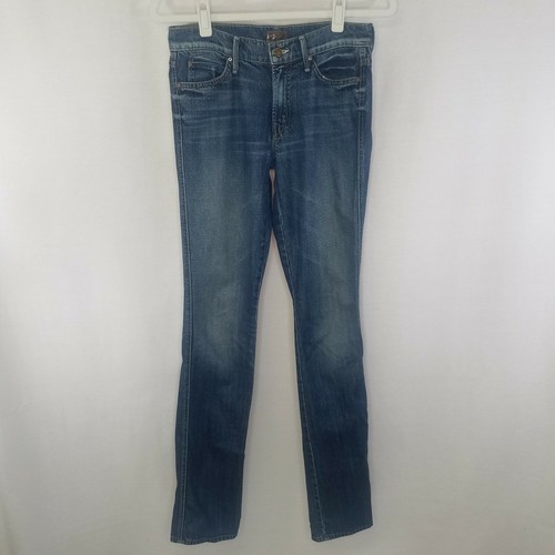 Madre Talla 26 Jeans Santo Rascal todavía detrás del ajetreo dobladillo  envejecido trasero | eBay