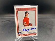 Parker Burgess 2023 Stars & Stripes Auto U18-PB /72 Canada U18