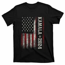 Vintage Kamala Harris 2024 For President Election Campaign T-Shirt