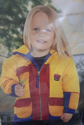 Winterjacke Kleinkinder mit Kapuze 3M Teflon Größe 98 NEU OVP