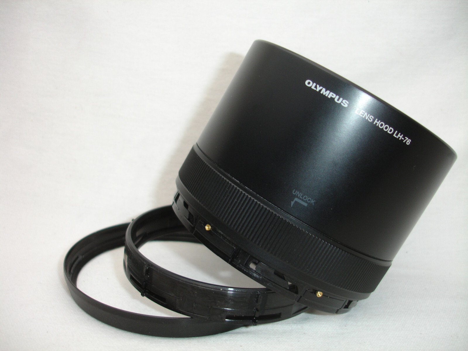 Olympus LH76 Lens hood for 40150mm f/2.8 NEEDS REPAIR eBay