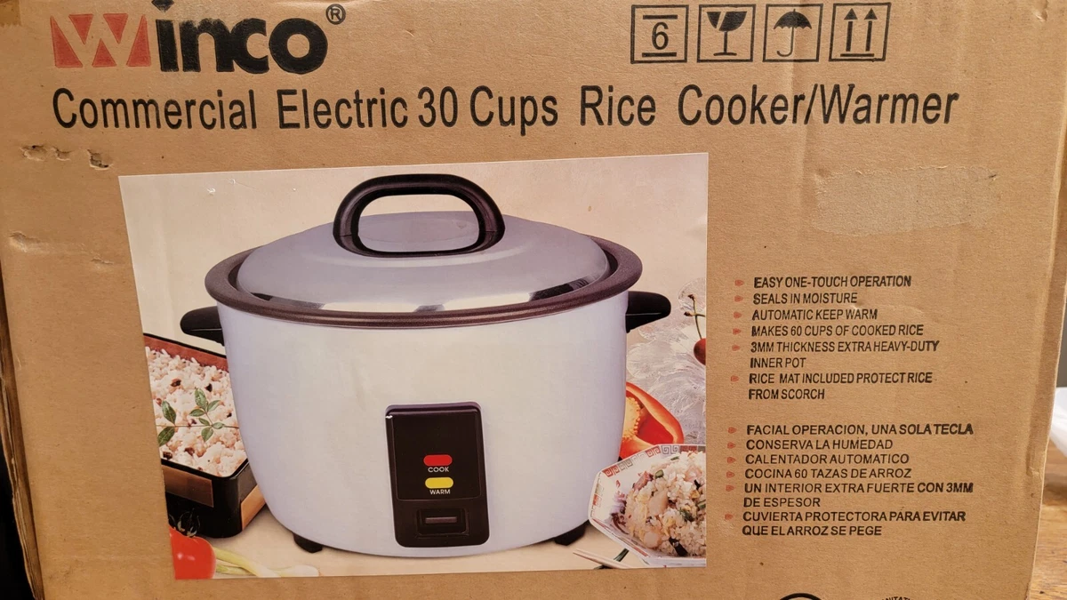 Winco rice cooker deals