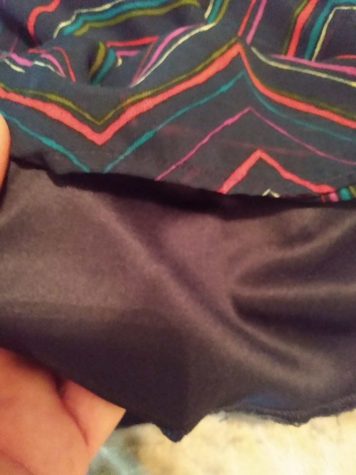 City Triangles Women's Medium Multicolor Zig Zag … - image 6