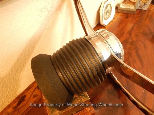Mercedes 300 SL Wood Steering Wheel NARDI - ITALIA Model 1980 - 1985 NOS NEW - Picture 19 of 22