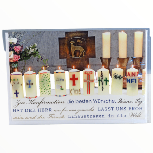 Konfirmation weißer Umschlag Karten Feste Besondere Anlässe Feiern Kirche Gruß - Bild 108 von 198